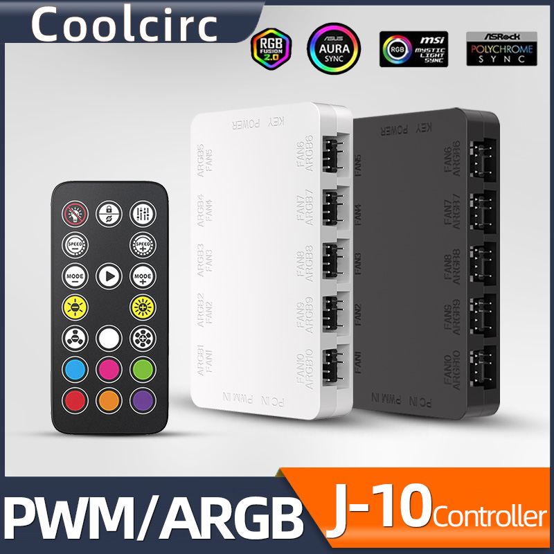 Fan Hub Rgb Controller - ARGB 조명 효과 및 팬 속도