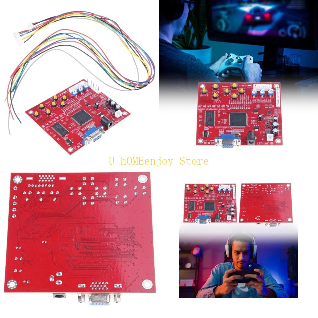 Video Gaming Accessories - B0KF 게임 CGA-VGA 변환기 자동 스캔