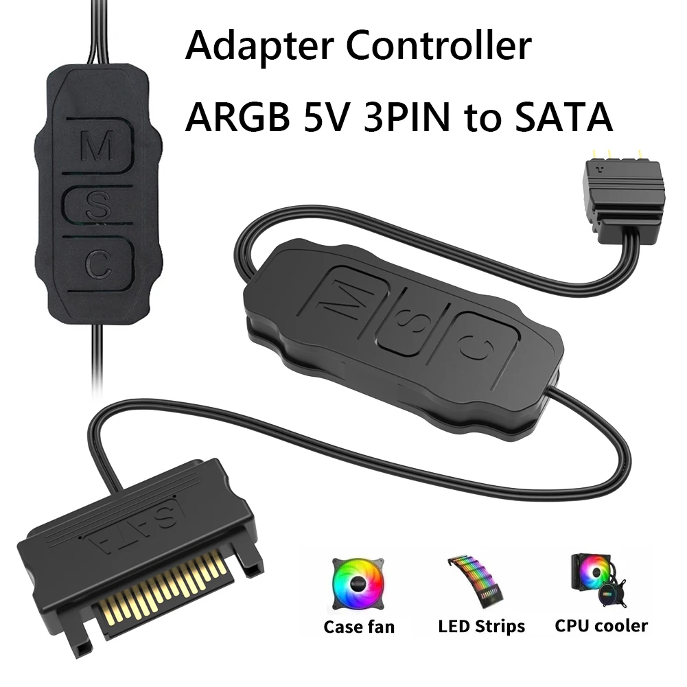 Fan Hub Rgb Controller - 5V 3PIN ARGB 컨트롤러 ARGB 5V