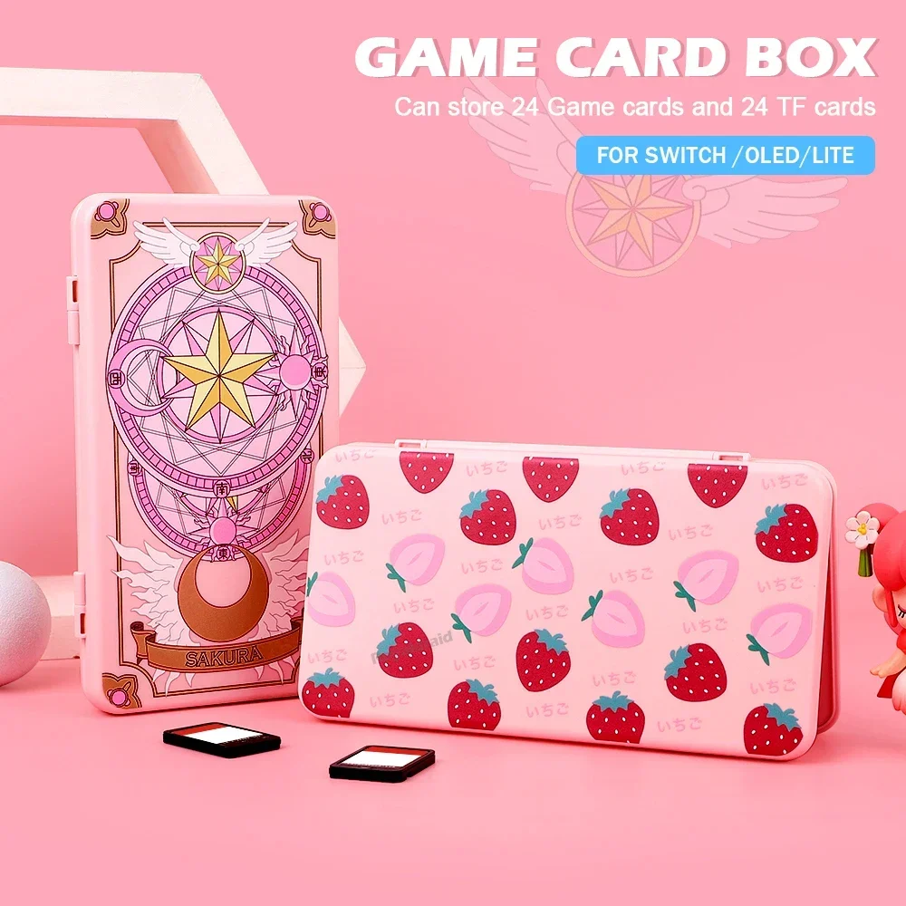 새로운 24in1 게임 카드 케이스 홀더 하드 쉘 보호 - Gaming Accessories Box 리뷰 및 가격