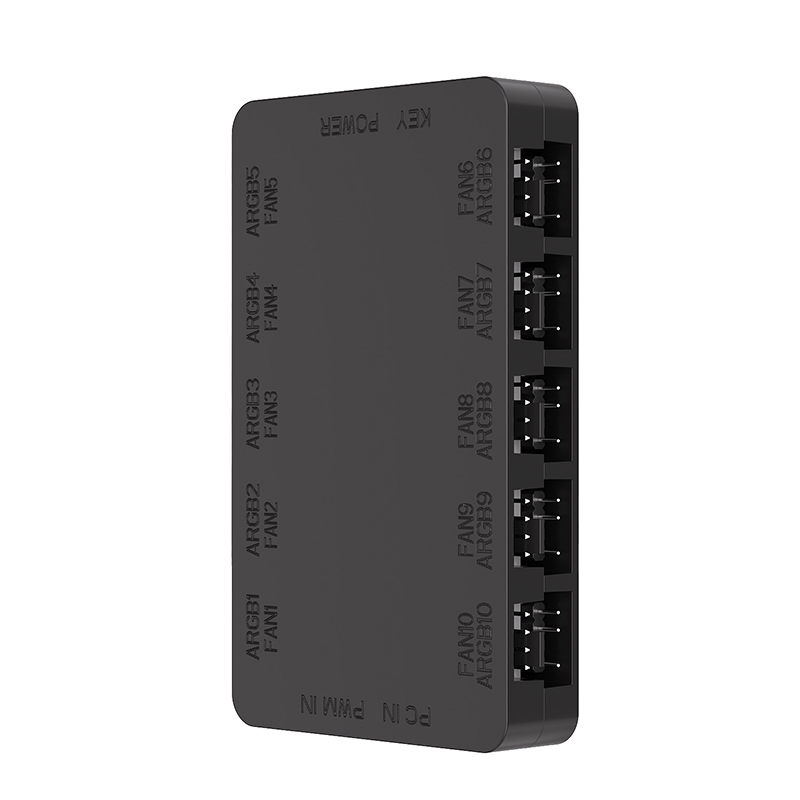 ARGB 조명 효과 및 팬 속도 원격 제어 PC 케이스 - Fan Hub Rgb Controller 리뷰 및 가격