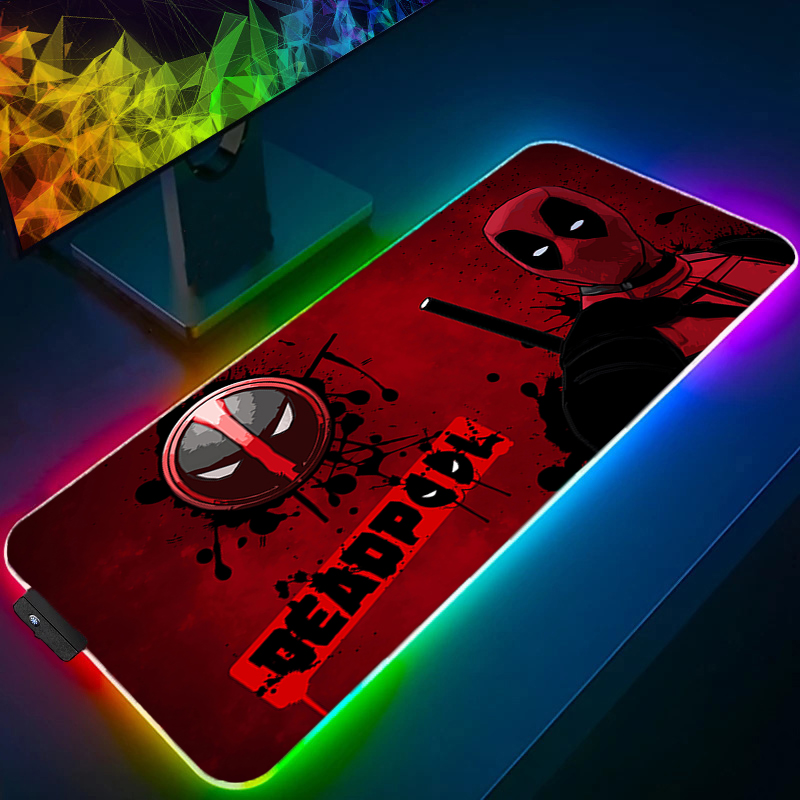 LED 마우스 패드 게임용 백라이트 락 엣지 애니메이션 - Video Gaming Accessories 리뷰 및 가격