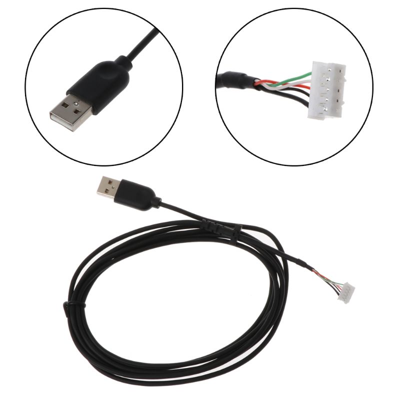 USB 마우스 케이블 코드, PVC 마우스 라인 교체  - Gaming Accessories Repair 리뷰 및 가격