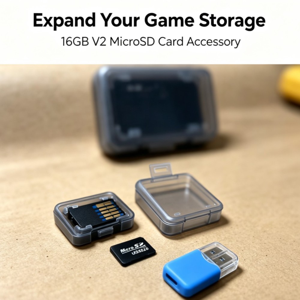 새로운 휴대용 마이크로 SD 카드 16GB 버전 V2  - Video Gaming Accessories 리뷰 및 가격